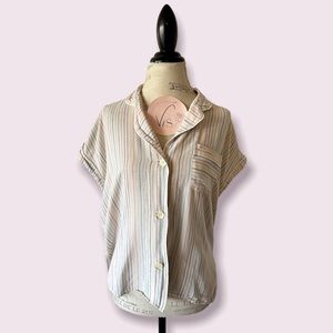 Madewell Boxy Striped Short Sleeve Medium